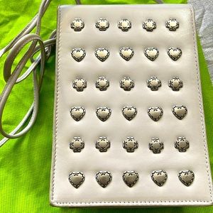 DONALD  PLINER CROSSBODY Studded.